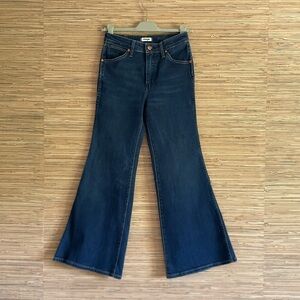 Wrangler Women's Dark Blue Flare Jeans